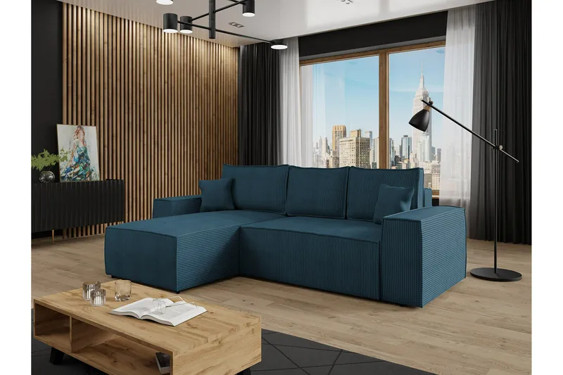 Knocklong 3-seters hjørnesovesofa - Møbler - Sofaer - Sovesofaer