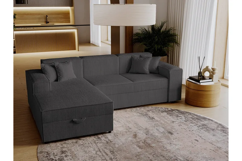 Knocklong 3-seters Hjørnesovesofa - Møbler - Sofaer - Sovesofaer