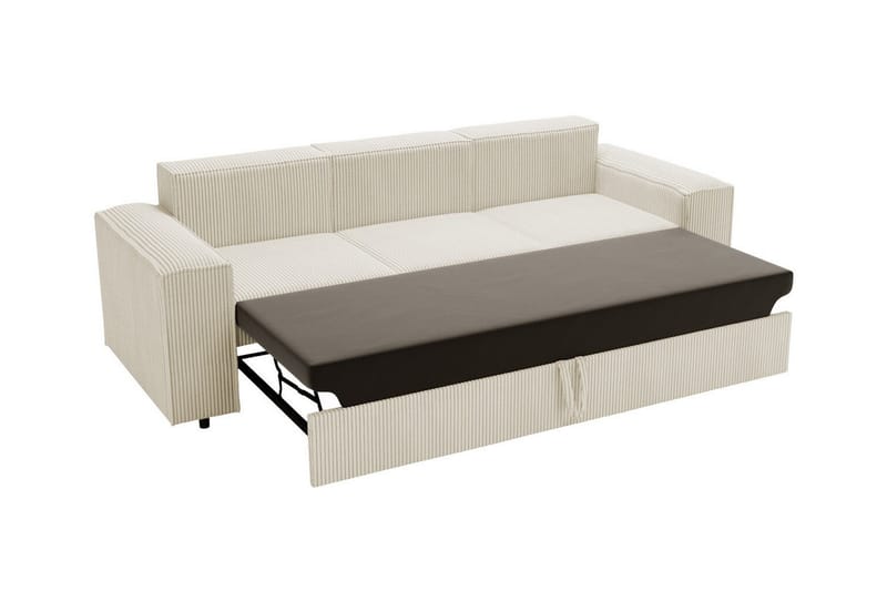 Knocklong 3-seters Sovesofa - Beige - Møbler - Sofaer - Sovesofaer