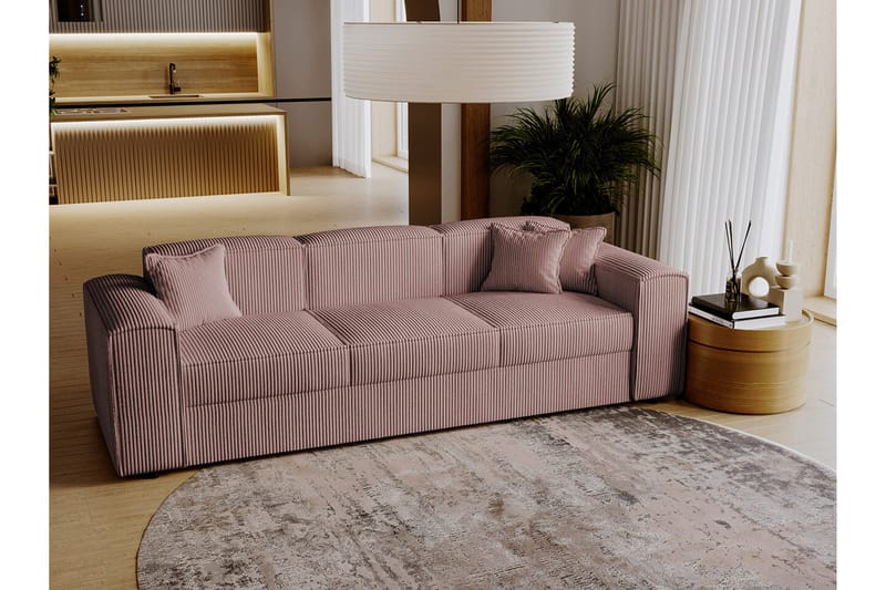 Knocklong 3-seters Sovesofa - Beige - Sovesofaer - 3 seters sovesofa