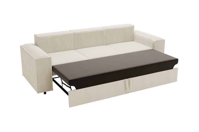 Knocklong 3-seters Sovesofa - Beige - Møbler - Sofaer - Sovesofaer