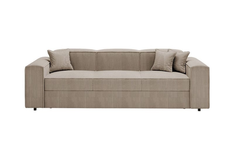 Knocklong 3-seters Sovesofa - Beige/Lys Beige - Møbler - Sofaer - Sovesofaer