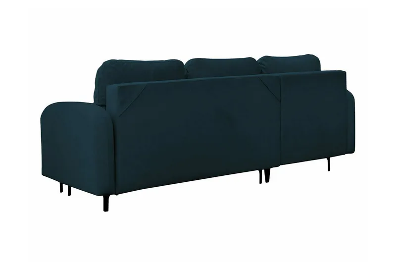 Knocklong 3-sits Hörnbäddsoffa Dark blue - Møbler - Sofaer - Sovesofaer
