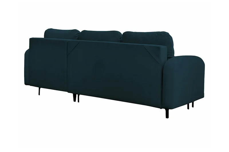 Knocklong 3-sits Hörnbäddsoffa Dark blue - Møbler - Sofaer - Sovesofaer