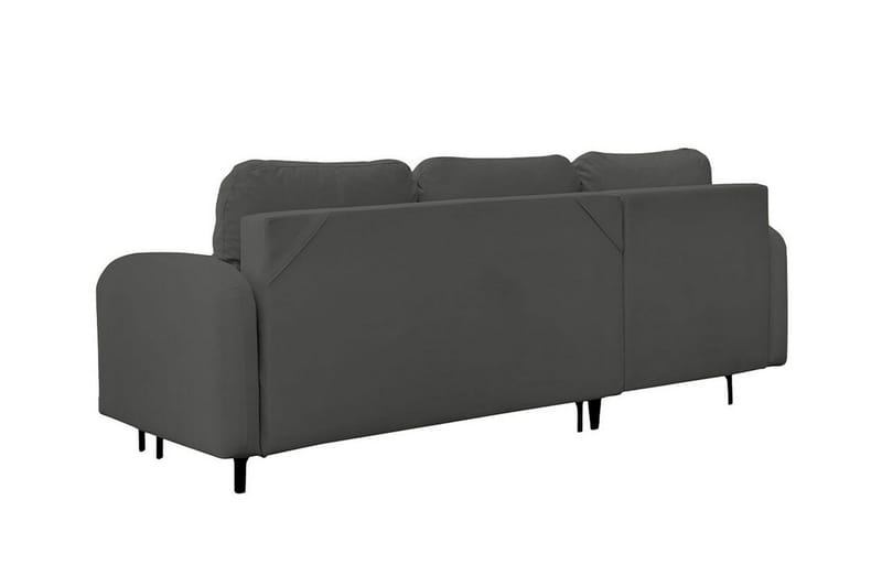 Knocklong 3-sits Hörnbäddsoffa Dark grey - Møbler - Sofaer - Sovesofaer