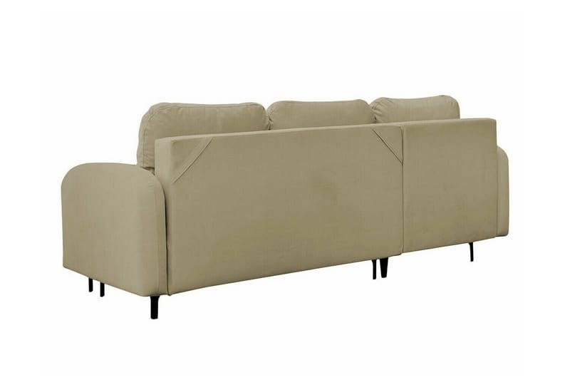 Knocklong 3-sits Hörnbäddsoffa NO_BRAND beige - Møbler - Sofaer - Sovesofaer