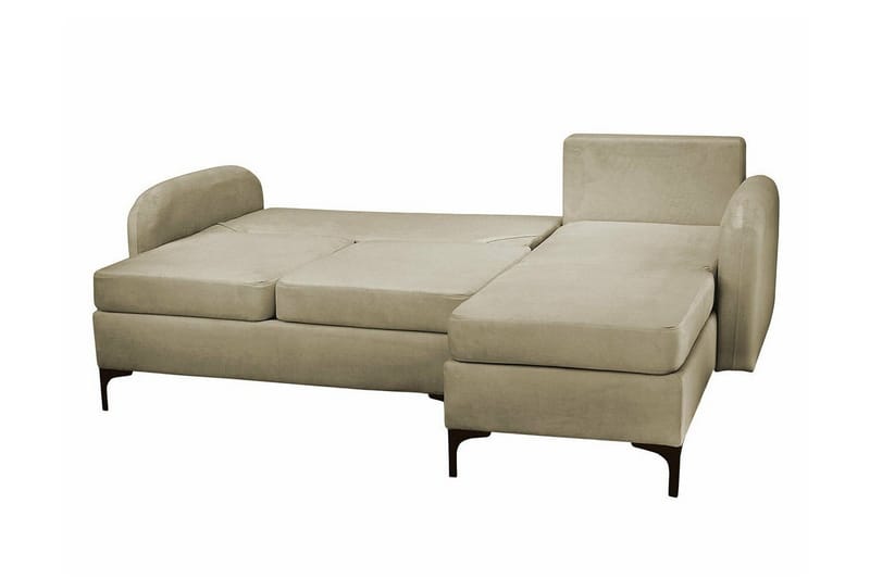 Knocklong 3-sits Hörnbäddsoffa NO_BRAND beige - Møbler - Sofaer - Sovesofaer