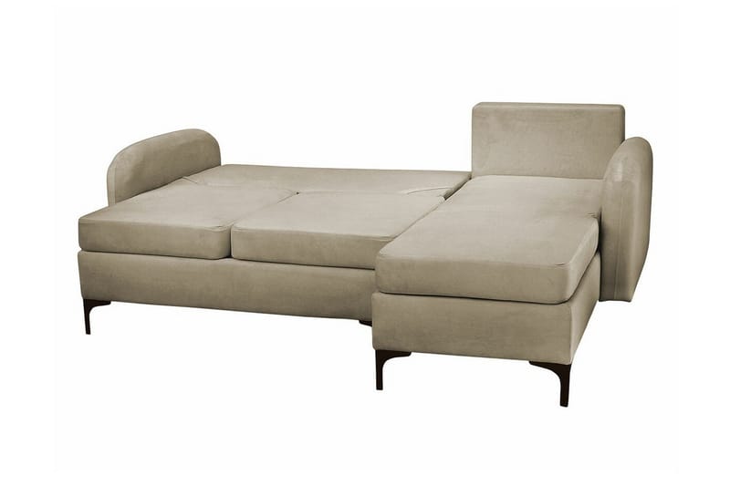Knocklong 3-sits Hörnbäddsoffa NO_BRAND Dark grey - Møbler - Sofaer - Sovesofaer