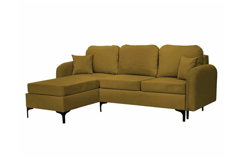 Knocklong 3-sits Hörnbäddsoffa NO_BRAND Yellow/Green, undefined