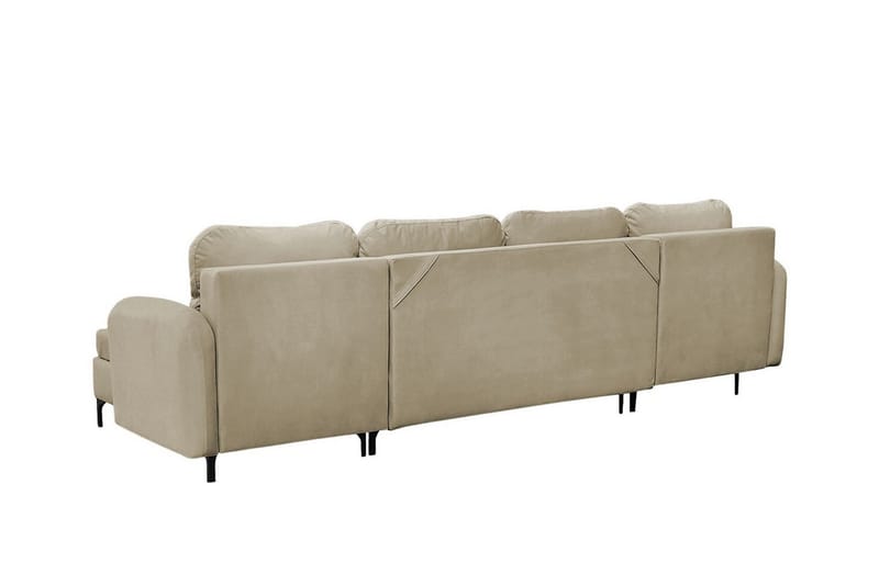 Knocklong 4-seters Hjørnesovesofa - Beige - Møbler - Sofaer - Sovesofaer