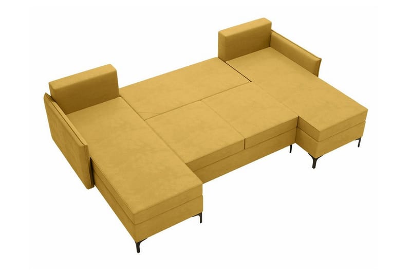 Knocklong 4-seters Hjørnesovesofa - Blå - Møbler - Sofaer - Sovesofaer