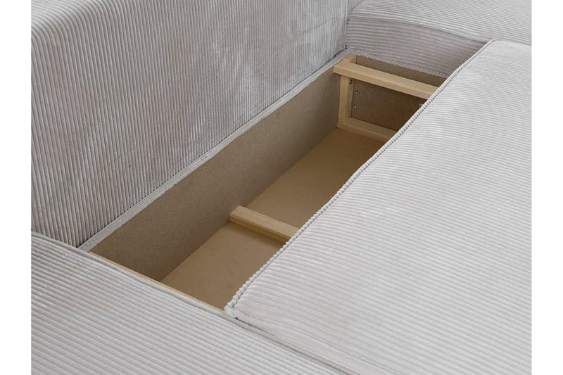 Knocklong 4-seters Hjørnesovesofa - Cream - Møbler - Sofaer - Sovesofaer