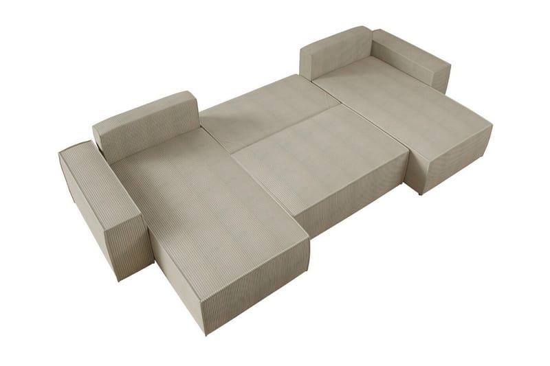 Knocklong 4-seters Hjørnesovesofa - Cream - Sovesofaer - Hjørnesovesofa