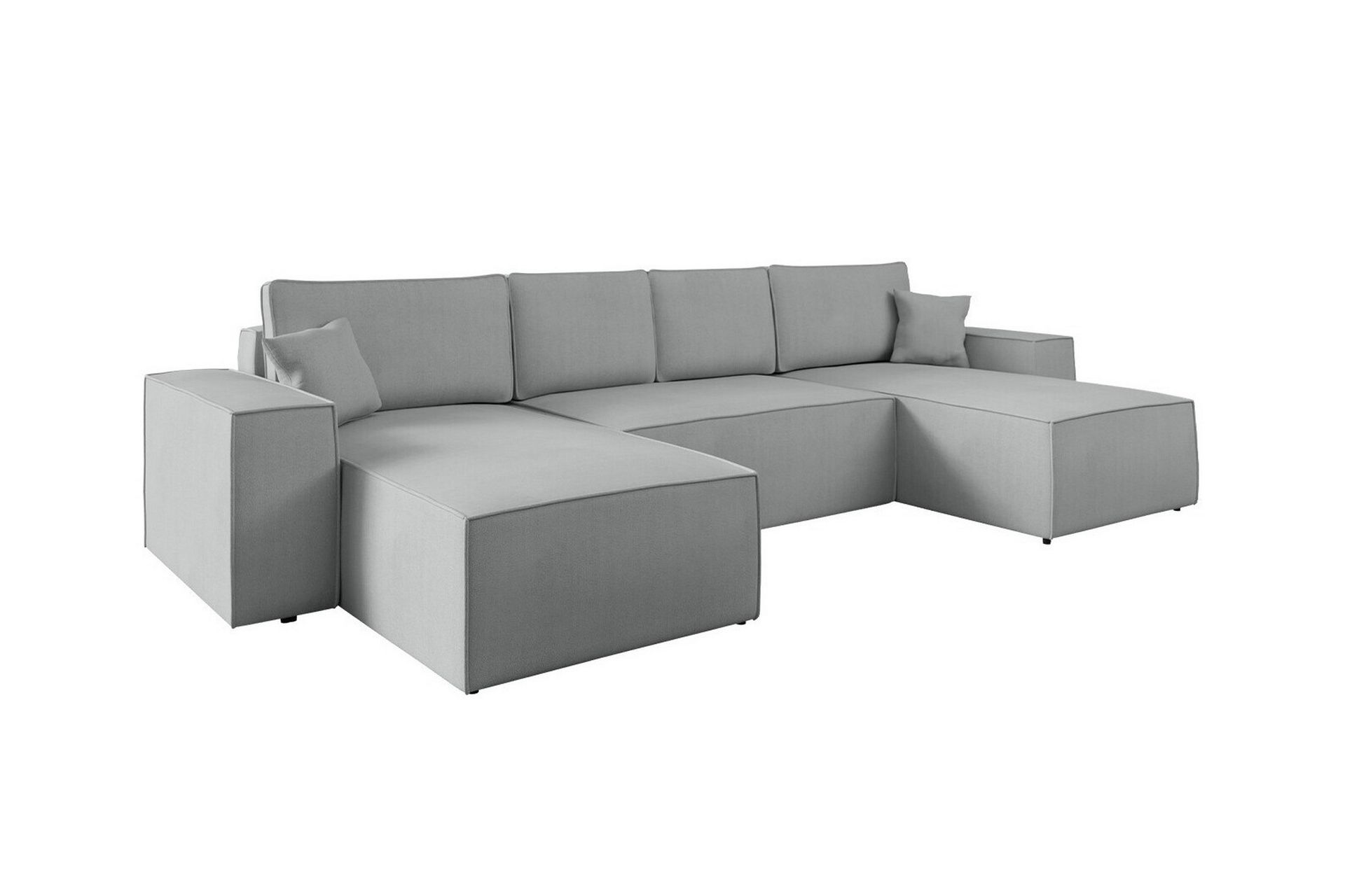 Knocklong 4-seters Hjørnesovesofa - Grå - Møbler - Sofaer - Sovesofaer