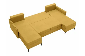 Knocklong 4-seters Hjørnesovesofa - Grøn - Møbler - Sofaer - Sovesofaer
