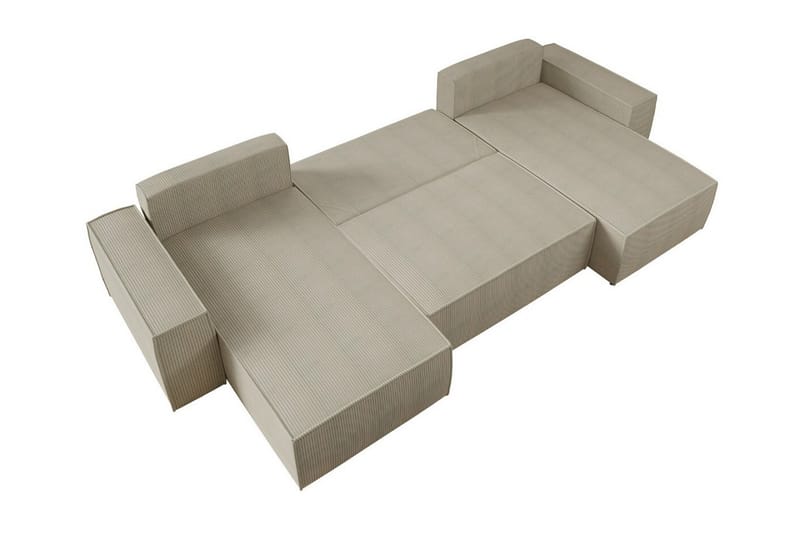 Knocklong 4-seters Hjørnesovesofa - Grøn - Møbler - Sofaer - Sovesofaer