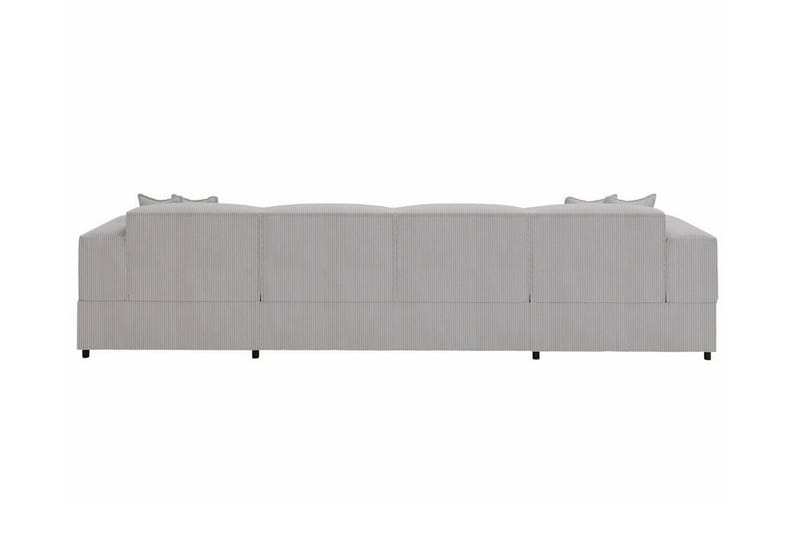 Knocklong 4-seters Hjørnesovesofa - Lysegrå/Mørkegrå - Møbler - Sofaer - Sovesofaer