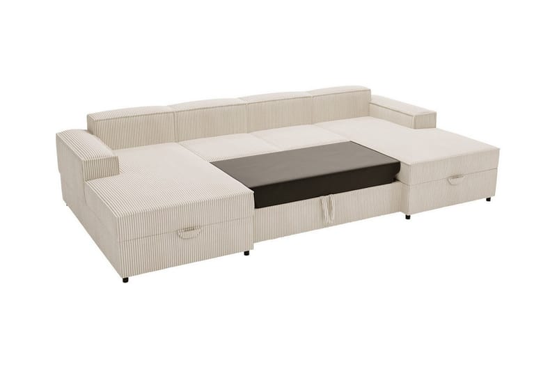 Knocklong 4-seters Hjørnesovesofa - Lysegrå/Mørkegrå - Møbler - Sofaer - Sovesofaer