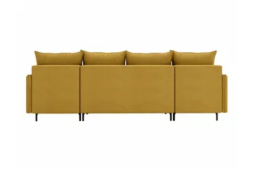 Knocklong 4-seters Hjørnesovesofa - Mørkegrå - Møbler - Sofaer - Sovesofaer