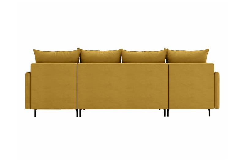 Knocklong 4-seters Hjørnesovesofa - Mørkegrå - Møbler - Sofaer - Sovesofaer