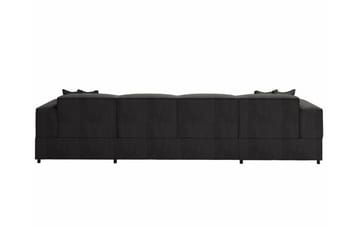 Knocklong 4-seters Hjørnesovesofa - Mørkegrå - Møbler - Sofaer - Sovesofaer