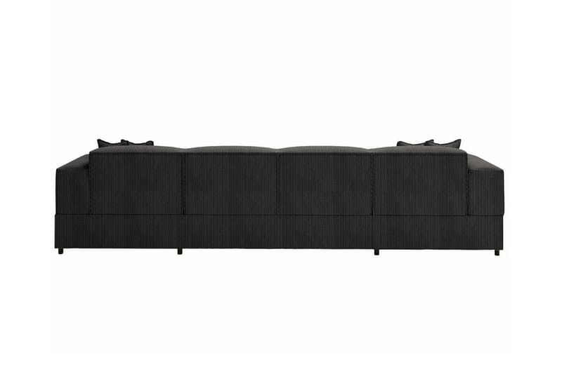 Knocklong 4-seters Hjørnesovesofa - Mørkegrå - Møbler - Sofaer - Sovesofaer