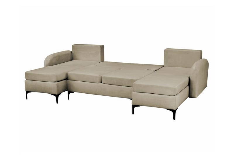 Knocklong 4-seters Hjørnesovesofa - Mørkegrønn - Møbler - Sofaer - Sovesofaer