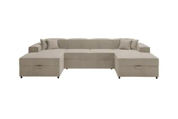 Knocklong 4-seters Hjørnesovesofa - Møbler - Sofaer - Sovesofaer