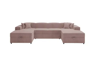 Knocklong 4-seters Hjørnesovesofa - Møbler - Sofaer - Sovesofaer