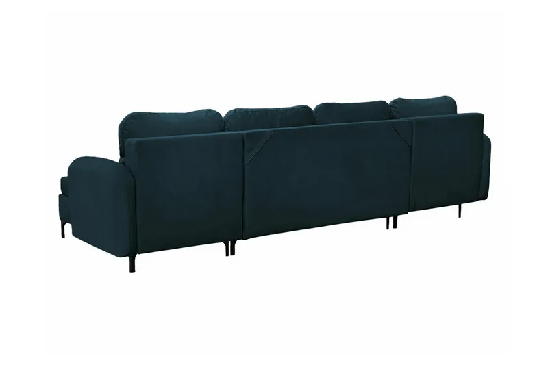 Knocklong 4-sits Hörnbäddsoffa Dark blue - Møbler - Sofaer - Sovesofaer