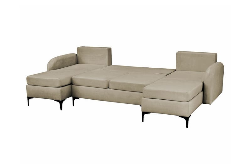 Knocklong 4-sits Hörnbäddsoffa Dark blue - Møbler - Sofaer - Sovesofaer