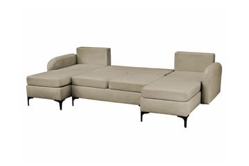 Knocklong 4-sits Hörnbäddsoffa Dark green - Møbler - Sofaer - Sovesofaer