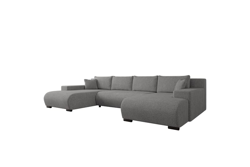 Krysen Sovesofa Dubbeldivan 4-sits - Grå - Møbler - Sofaer - Sovesofaer