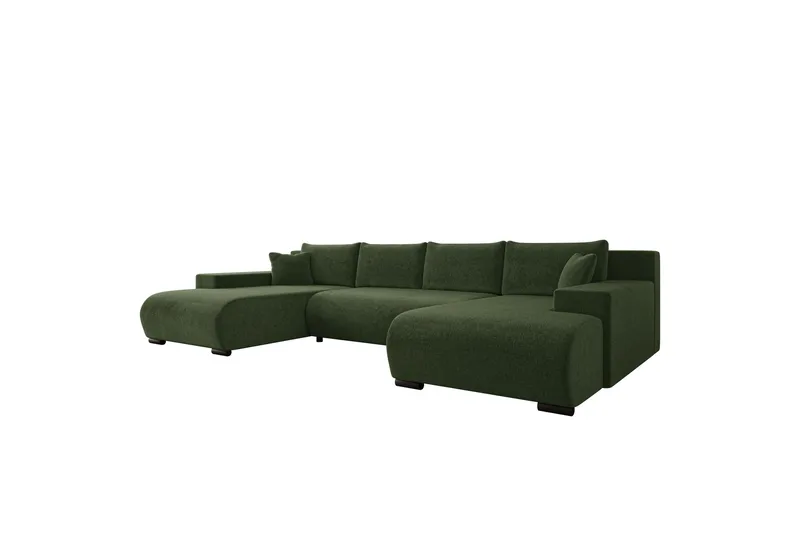 Krysen Sovesofa Dubbeldivan 4-sits - Grønn - Møbler - Sofaer - Sovesofaer