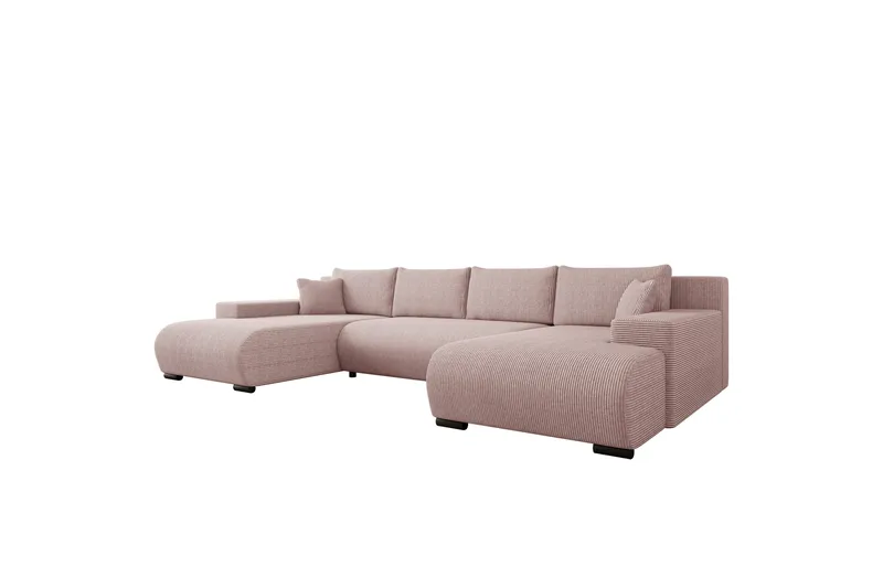 Krysen Sovesofa Dubbeldivan 4-sits - Rosa - Møbler - Sofaer - Sovesofaer
