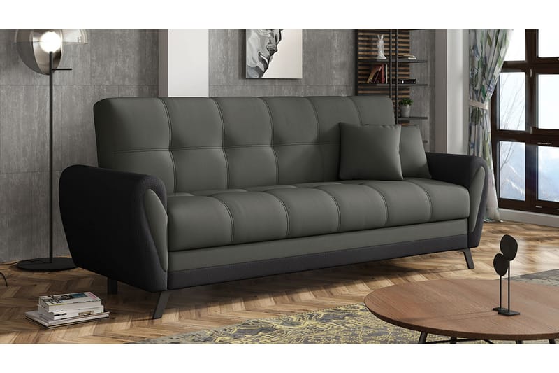 Laterse 3-seters Sofa - Mørkegrå - Møbler - Sofaer - Sovesofaer