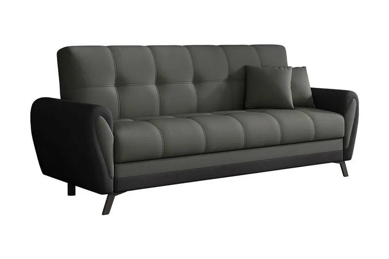 Laterse 3-seters Sofa, Mørkegrå
