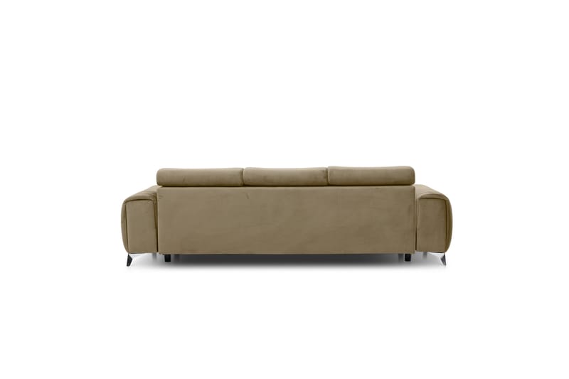 Laurece Sovesofa 3-seter - Beige - Sovesofaer - 3 seters sovesofa - Fløyel sofaer