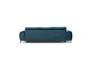 Laurece Sovesofa 3-seter - Blå - Møbler - Sofaer - Sovesofaer