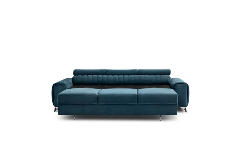 Laurece Sovesofa 3-seter - Blå - Møbler - Sofaer - Sovesofaer