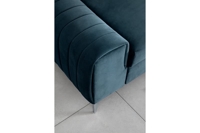 Laurece Sovesofa 3-seter - Blå - Møbler - Sofaer - Sovesofaer