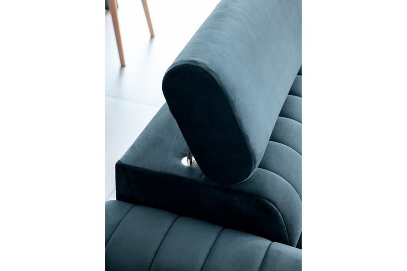 Laurece Sovesofa 3-seter - Blå - Møbler - Sofaer - Sovesofaer