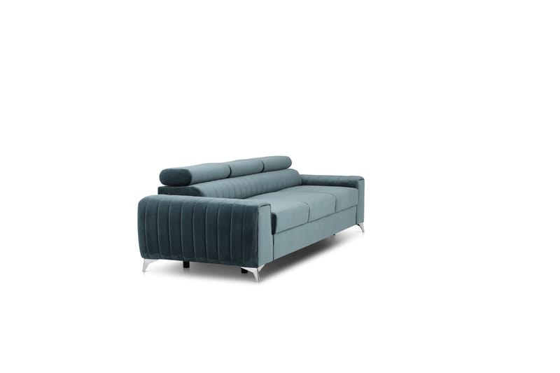 Laurece Sovesofa 3-seter - Blå - Møbler - Sofaer - Sovesofaer