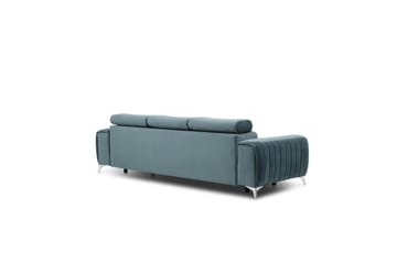 Laurece Sovesofa 3-seter - Blå - Møbler - Sofaer - Sovesofaer