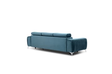 Laurece Sovesofa 3-seter - Blå - Møbler - Sofaer - Sovesofaer