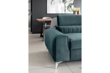Laurece Sovesofa 3-seter - Blå - Møbler - Sofaer - Sovesofaer