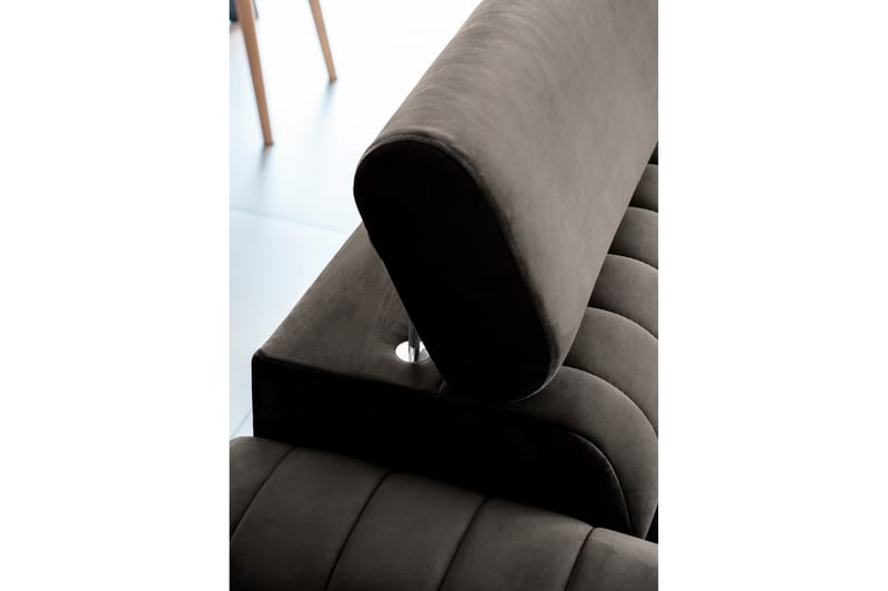 Laurece Sovesofa 3-seter - Brun - Sovesofaer - 3 seters sovesofa - Fløyel sofaer