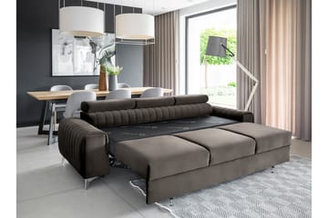 Laurece Sovesofa 3-seter - Brun - Møbler - Sofaer - Sovesofaer