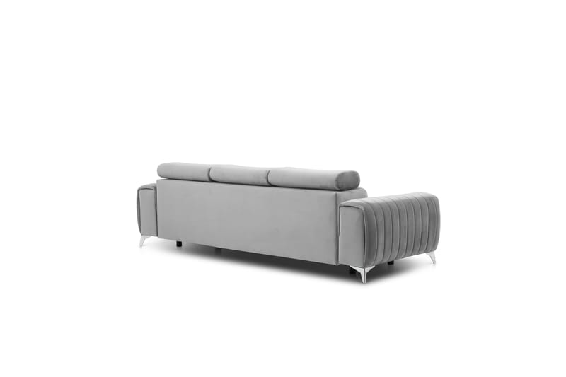 Laurece Sovesofa 3-seter - Grå - Møbler - Sofaer - Sovesofaer