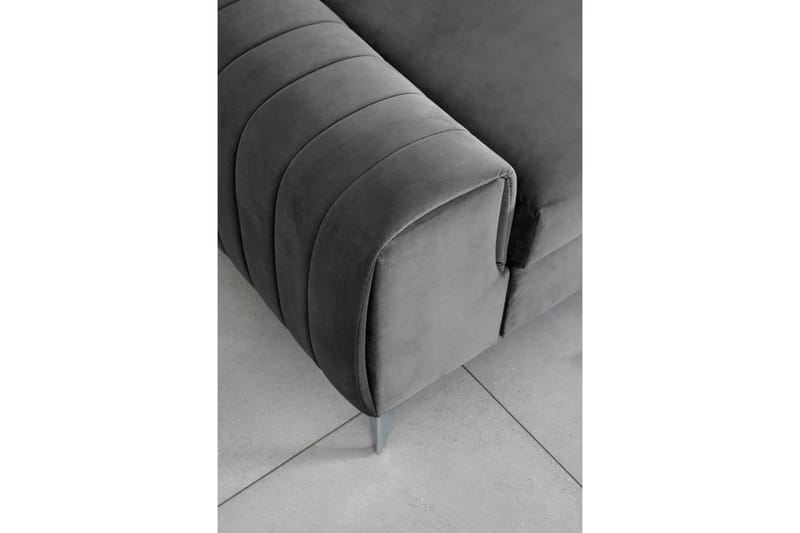 Laurece Sovesofa 3-seter - Grå - Møbler - Sofaer - Sovesofaer
